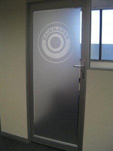 frosted vinyl sign manufacturing